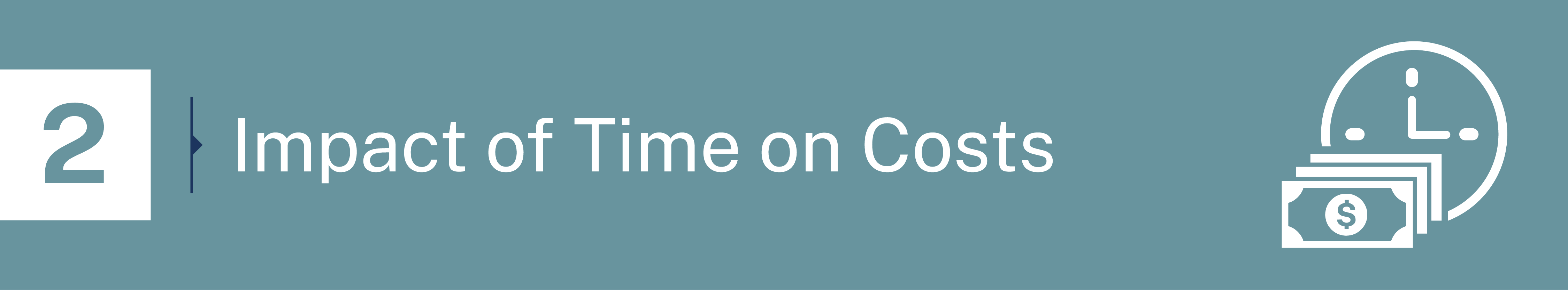 2. Consider the Impact of Time on Costs